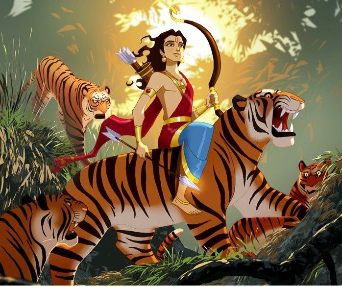 Ayyappan (Sastha) Is A Hindu God Of Self-Control. He Is Born From Mohini (Vishnu