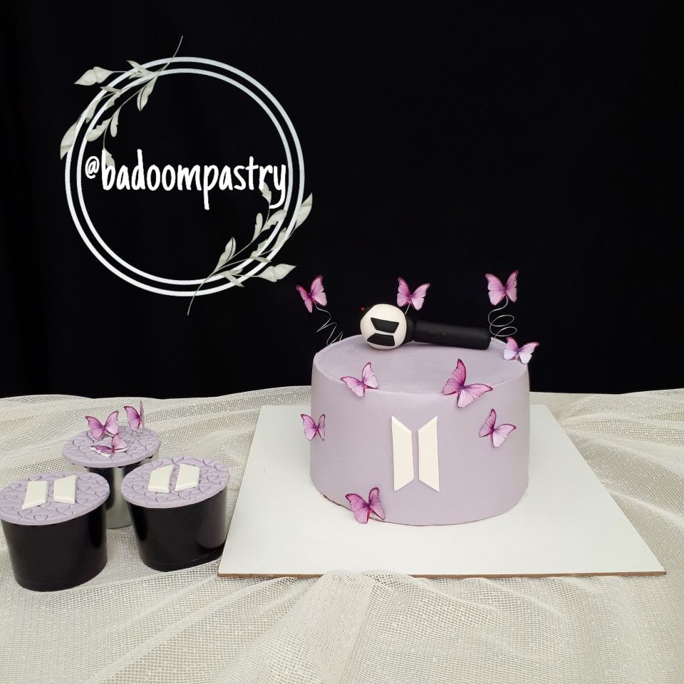 Bts Cake And Cupcakes Images