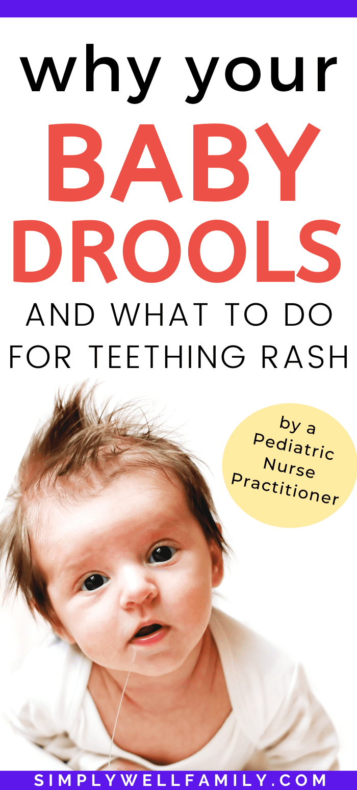 Baby Drool and Teething Rash