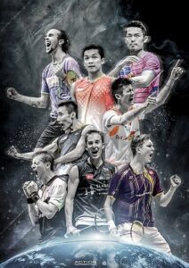 Badminton Legends Edit ,graphic Print HD Wallpaper