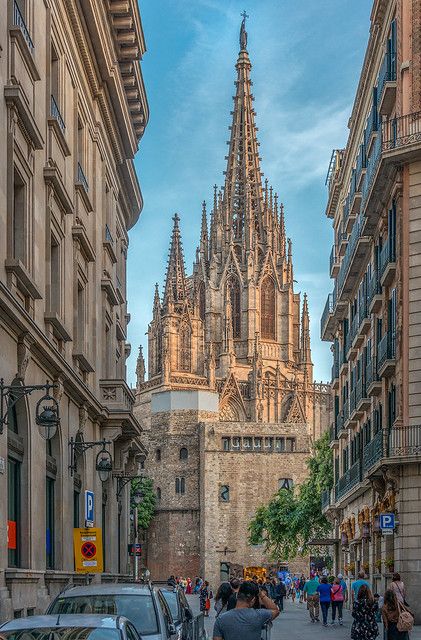 Barcelona | Spain - Gothic Quarter - Barcelona Cathedral
