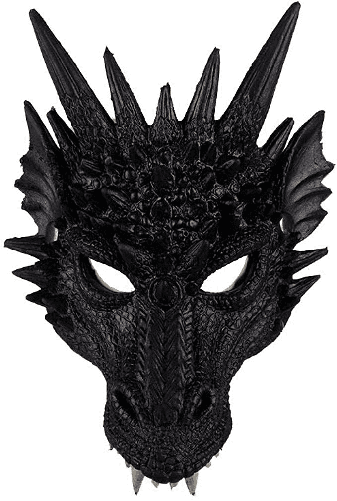 Baronhong Dragon Halloween Cosplay Mask Foam Rubber Cosplay Costume Accessory