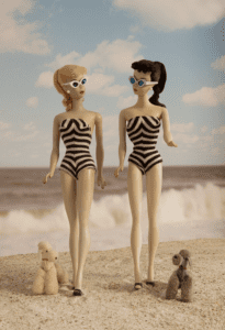 Beach and Pool 2 , Vintage Barbie and Ken HD Wallpaper