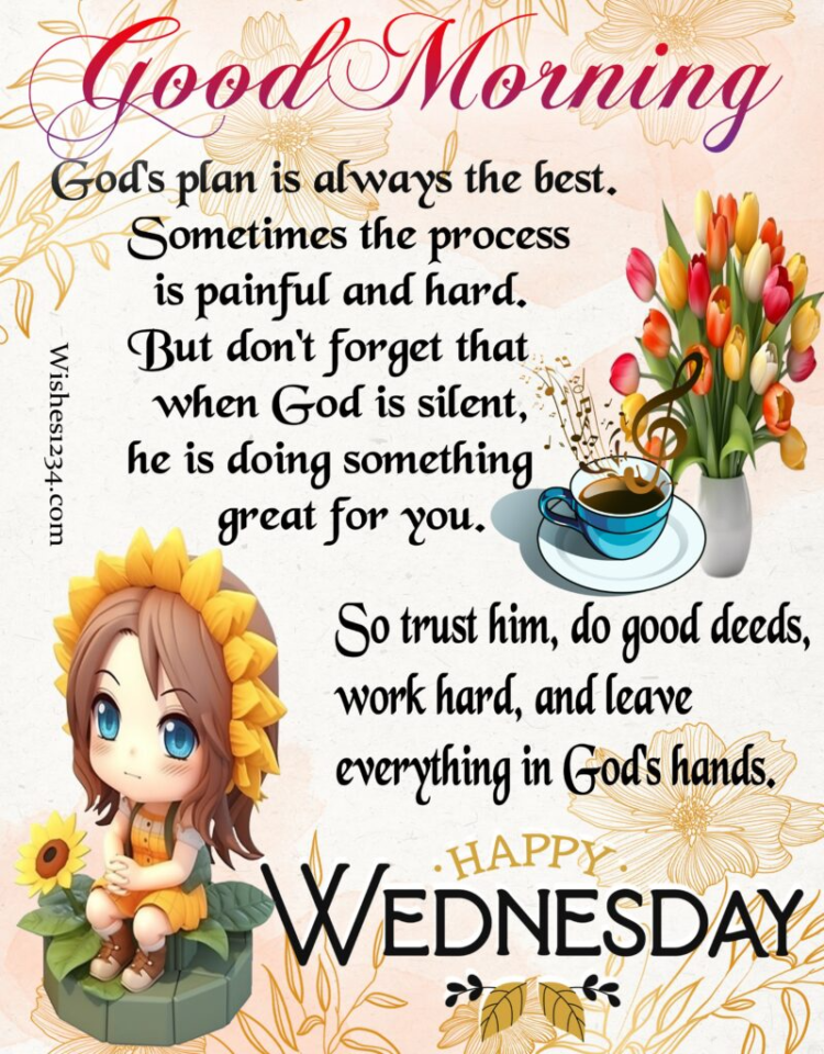 Best 100+ Wednesday Blessings Images And Quotes