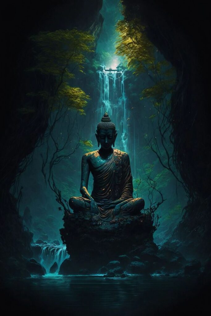 Bhagwan Buddha - Gautam Buddha - Beautiful Background Wallpaper Download