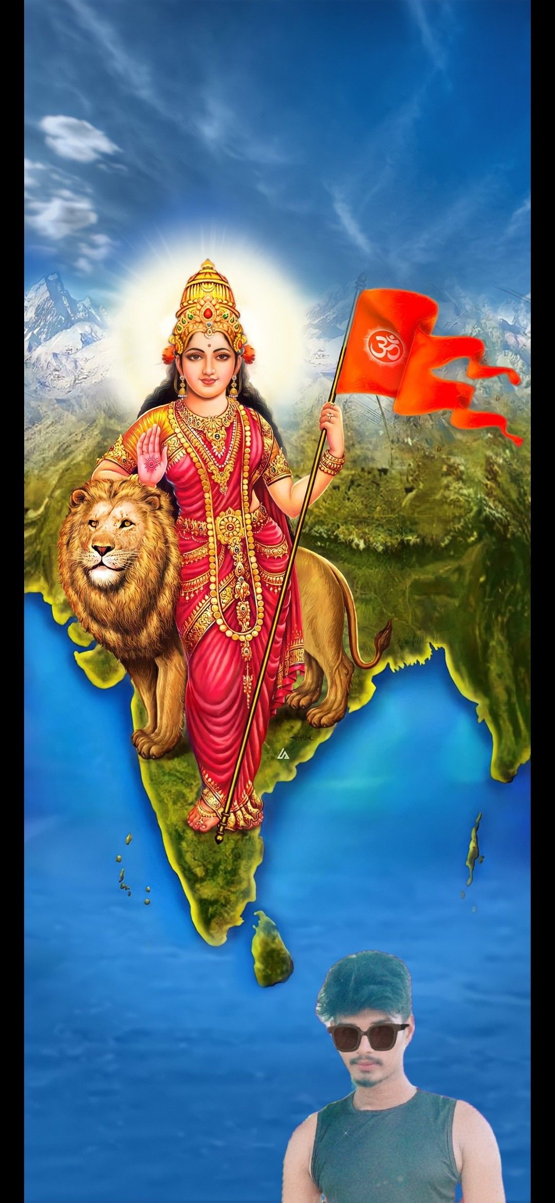 Bharat mata image wallpaper image