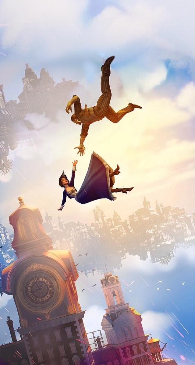 Bioshock Infinite wallpaper. Great for whatsapp background. Scrolling the chat g