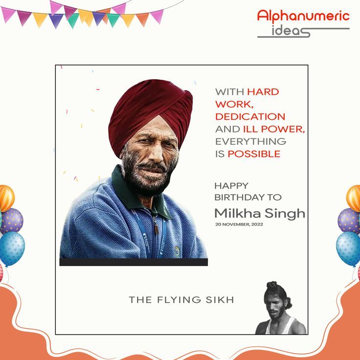 Birth Anniversary Of Milkha Singh Images