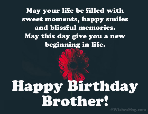 200+ Birthday Wishes For Brother - Happy Birthday Brother