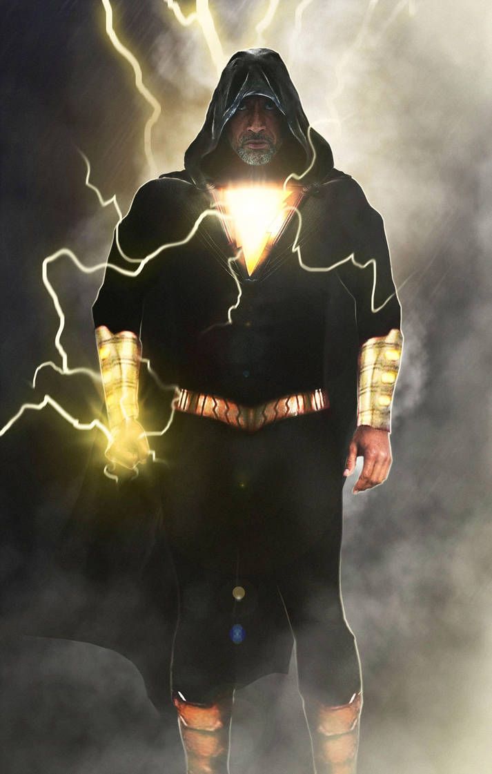 Black Adam Poster, Shazam, by DigestingBat on DeviantArt HD Wallpaper
