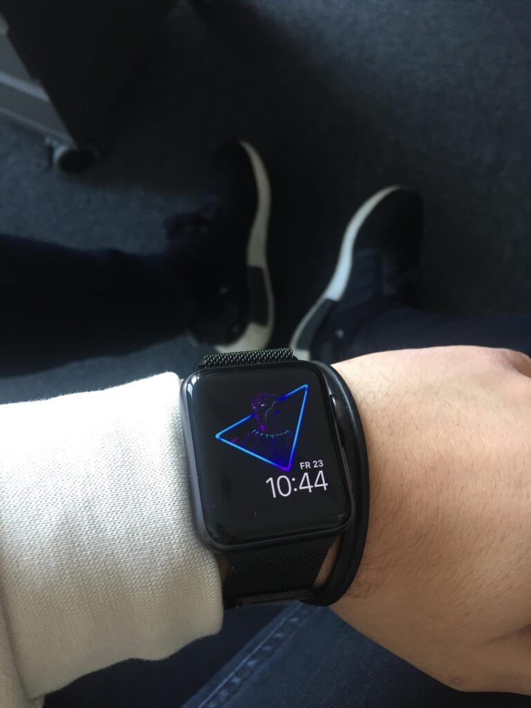 Black Panther Neon For My Apple Watch Art By