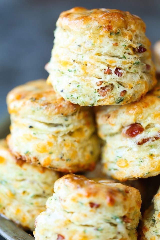Black Pepper Cheddar Bacon Biscuits Images