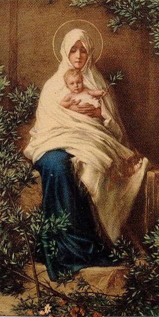Blessed Mother And Infant Jesus