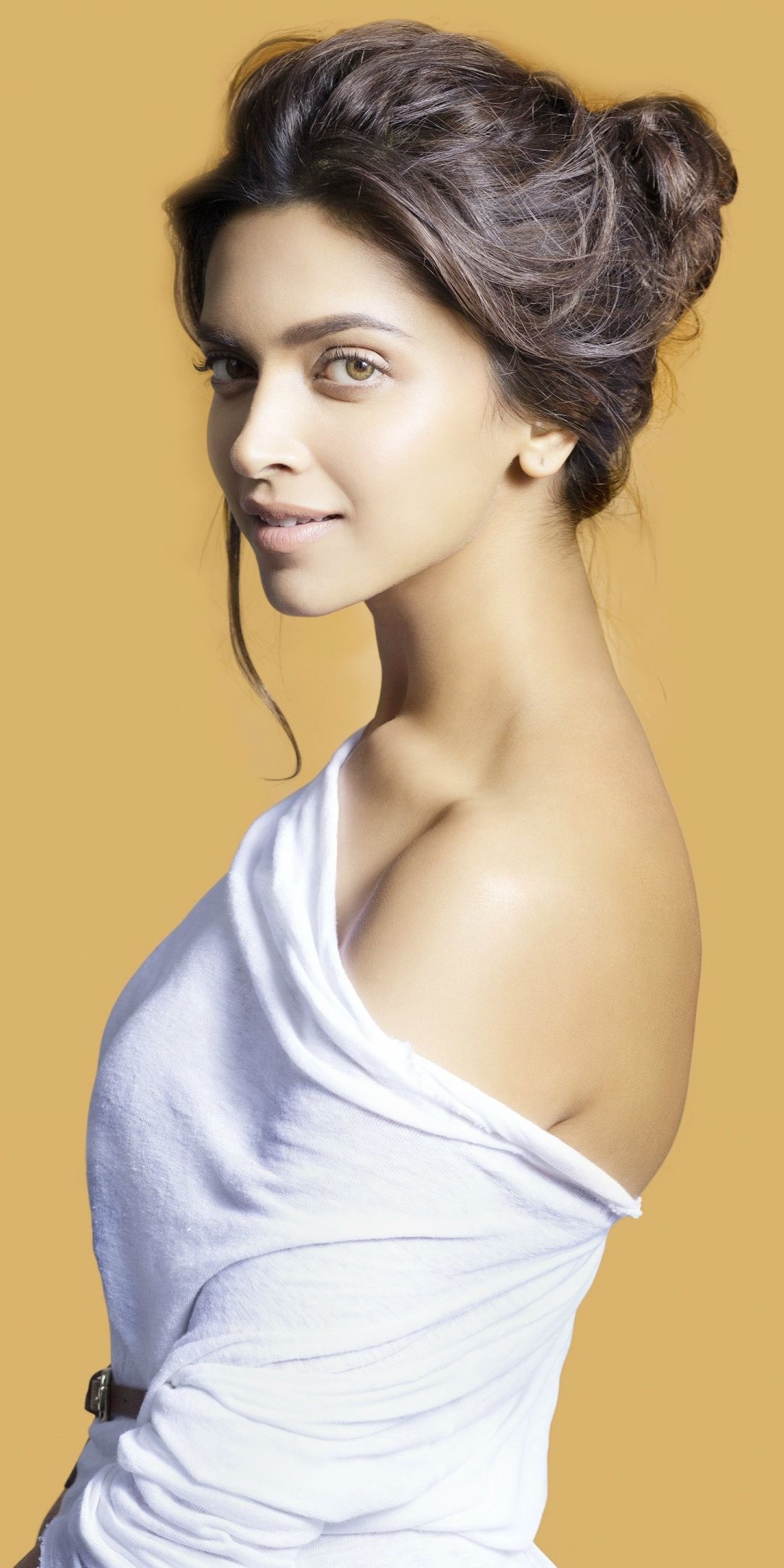Bollywood, white top, Deepika Padukone wallpaper