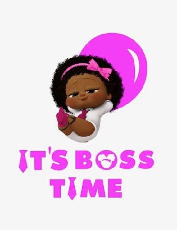 Boss Baby Girl Stickers 12 Images