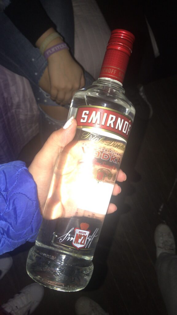 Botella Del Alcohol
