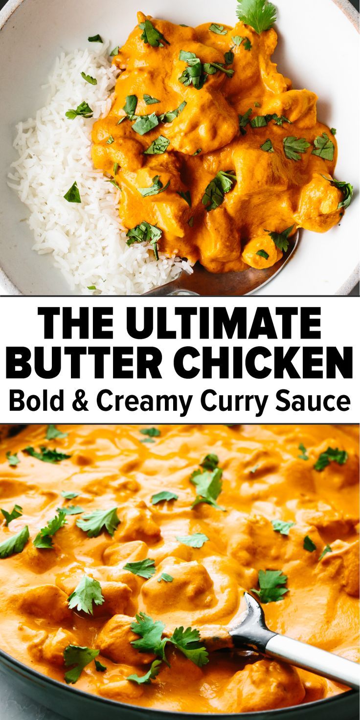 Butter Chicken (Best Curry Recipe!)