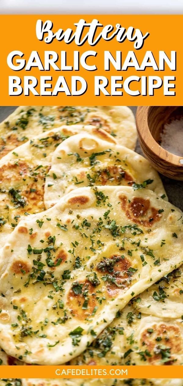Buttery Garlic Naan Bread Recipe