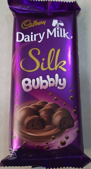 Cadbury dairy milk silk bubbly unboxing