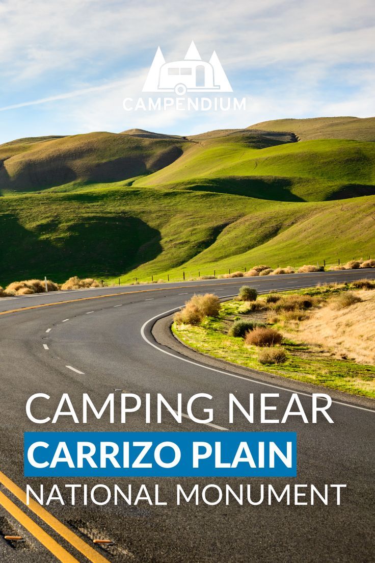 Camping Near Carrizo Plain National Monument