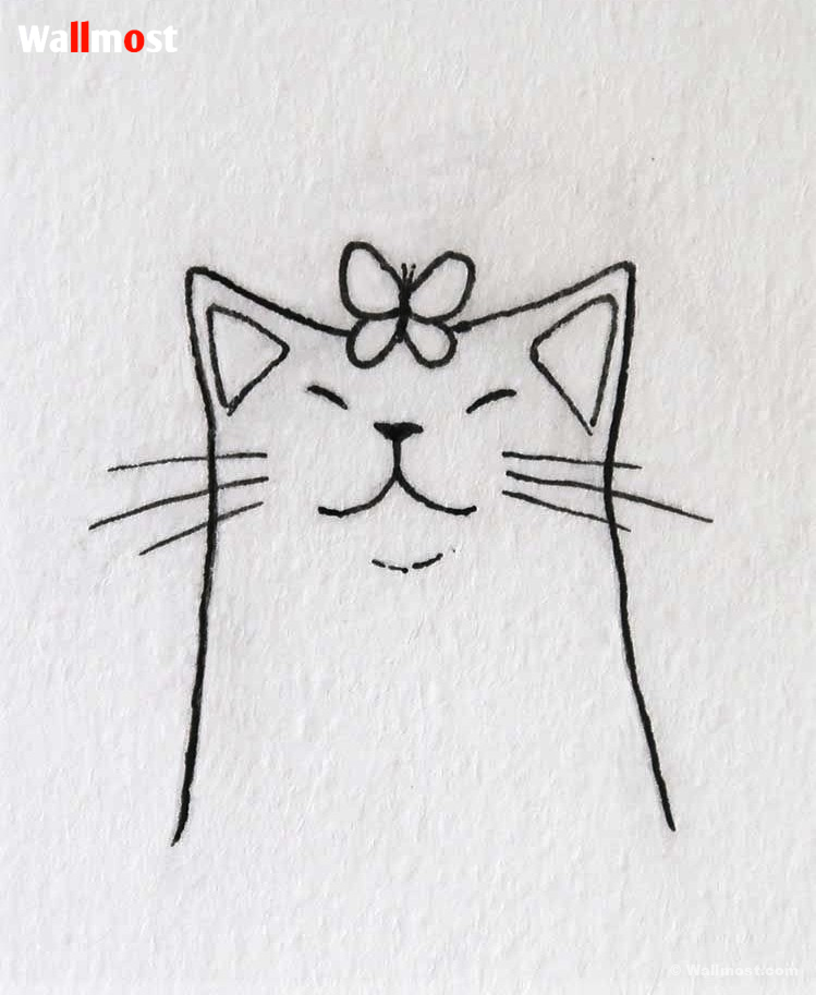 Cat Drawing 7