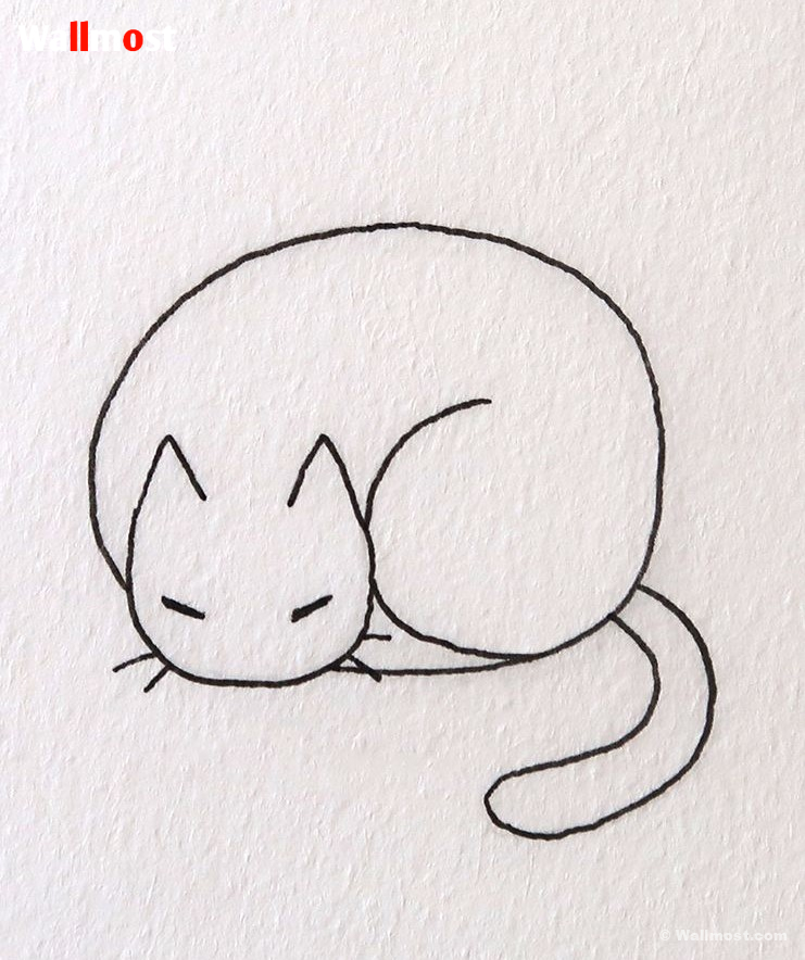 Cat Drawing 8