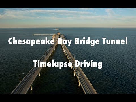 Chesapeake Bay Bridge Tunnel - US 13 Eastern Shore Virginia
