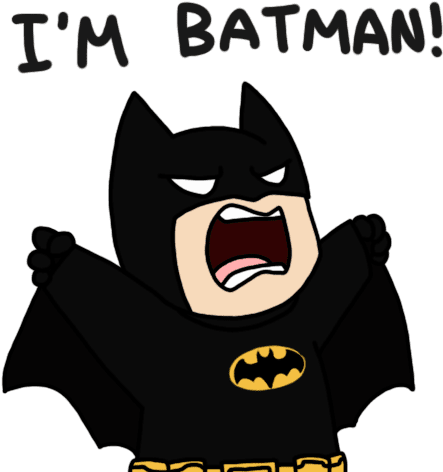 Chibi Batman By Noobynewt Simpatico Buonanotte Divertenti Gif Animate