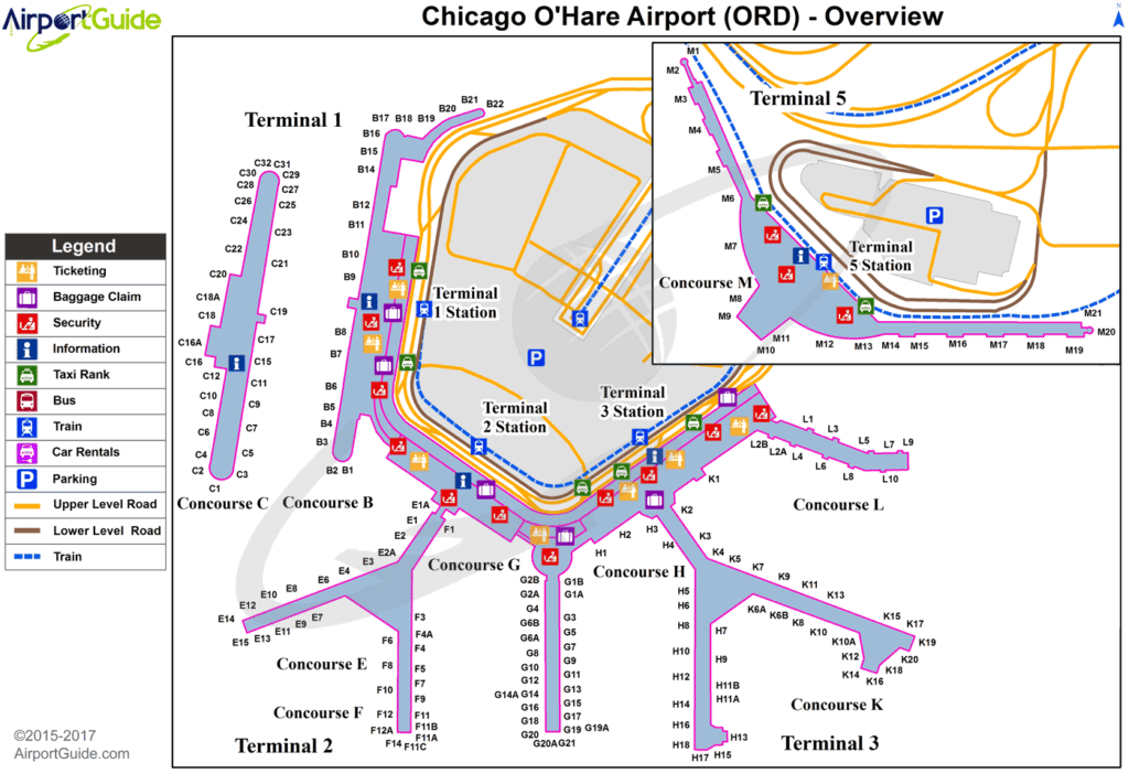 Chicago O'Hare International Airport - Kord - Ord - Airport Guide