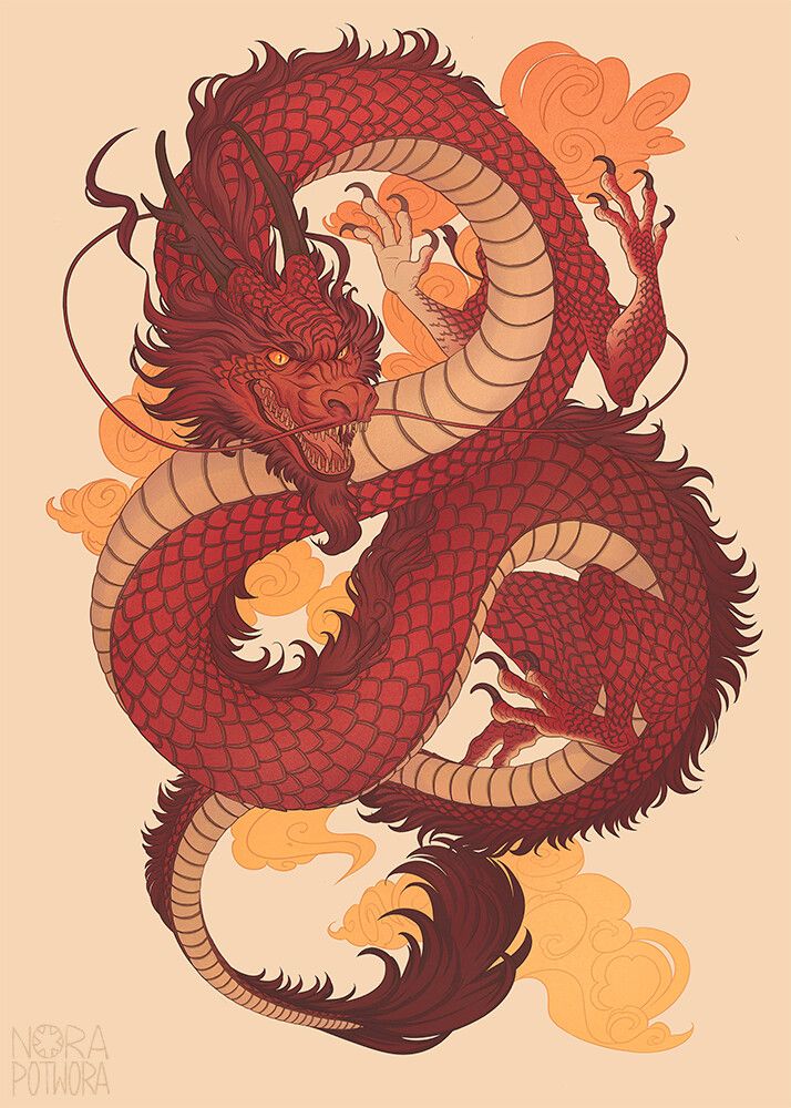 Chinese Dragon 04 Nora Potwora Images