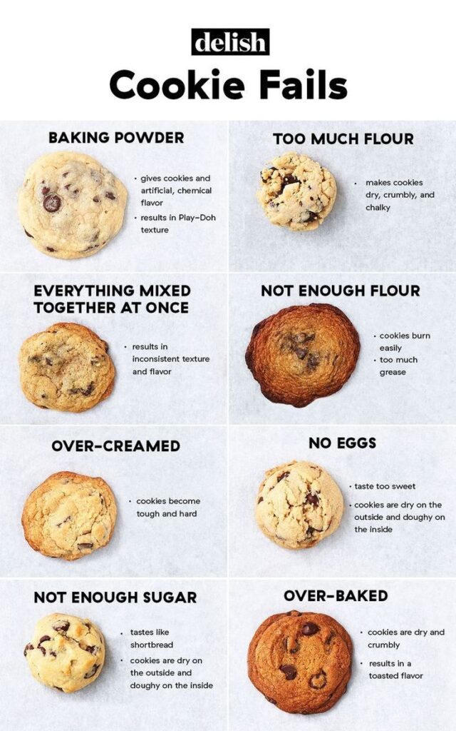 Chocolate Chip Cookie Fails