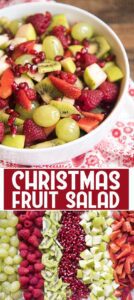 Christmas Fruit Salad HD Wallpaper