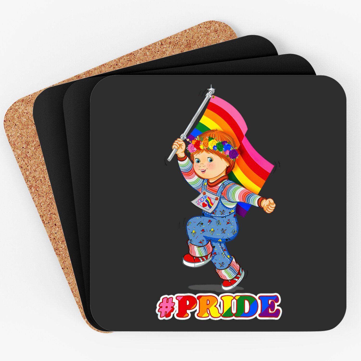 Chucky Pride Coasters, Chucky Good Guy Pride Chucky Coasters HD Wallpaper