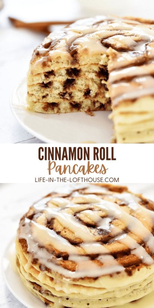 Cinnamon Roll Pancakes Images