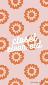Closet cleanout graphic,HD Wallpaper
