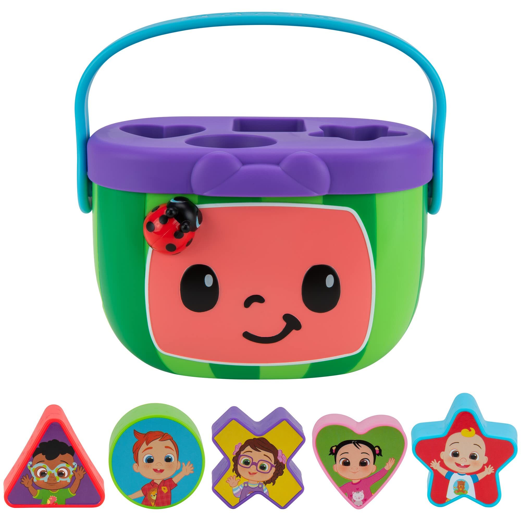 CoComelon Shape Sorter - Identify Shapes - Favorite Characters - Toys for Kids, 