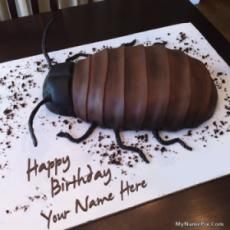 Cockroach Birthday Cake With Name Images