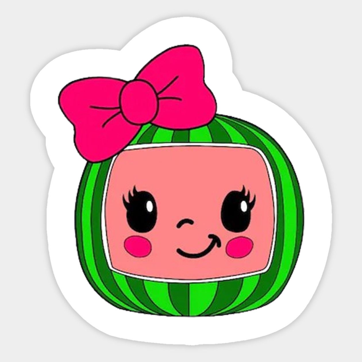Cocomelon Girl Decorations,cocomelon Girl Backpack Sticker | Cocomelon-girl-deco