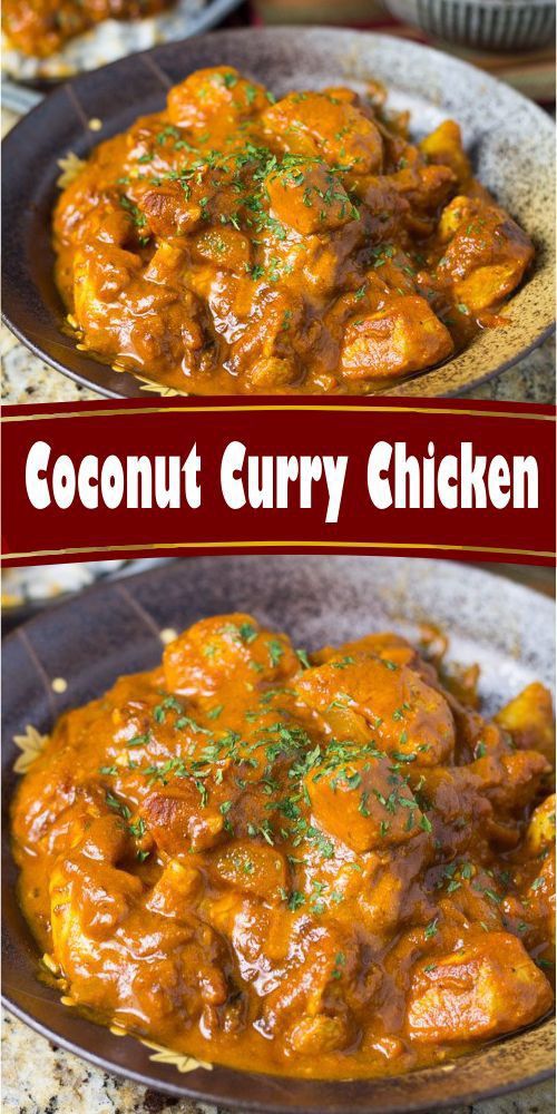 Coconut Curry Chicken Recipe Images