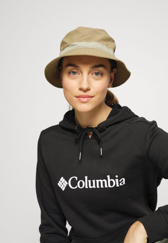 Columbia Logo Hoodie Sweatshirt Black Images