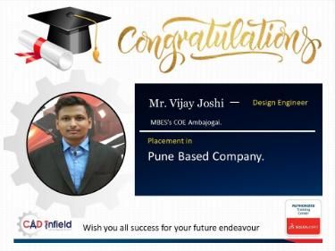 Congratulations To Mr Vijay Joshi For An Exciting New Career