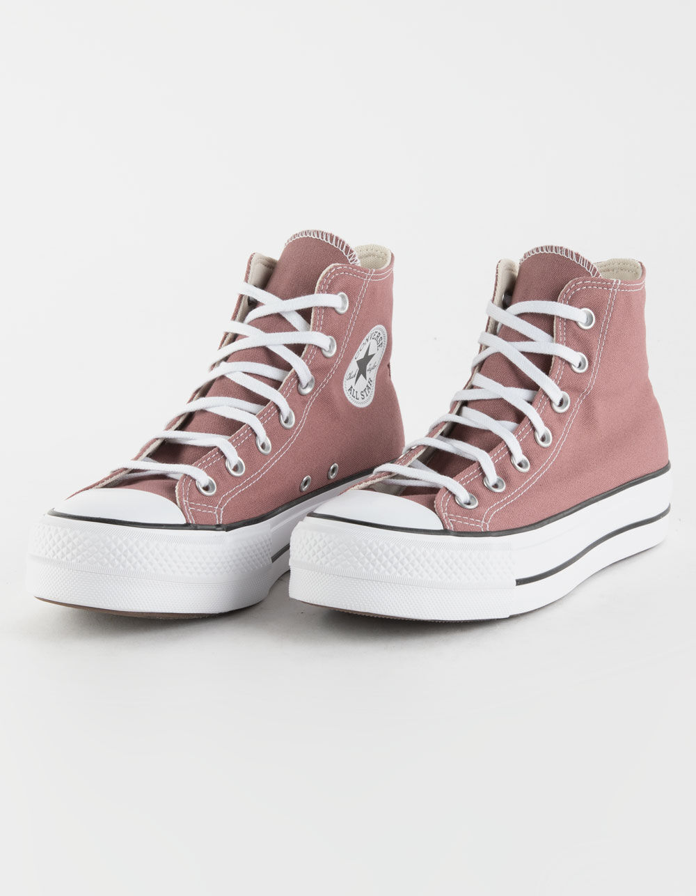 Converse Chuck Taylor All Star Dusty Pink Womens High Top Platform Shoes | Holid