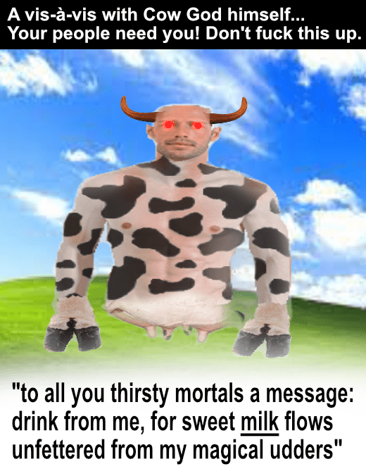 Cow God Oc Best Surreal Memes Images