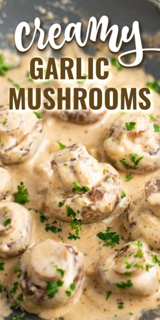 Creamy Garlic Mushrooms Images