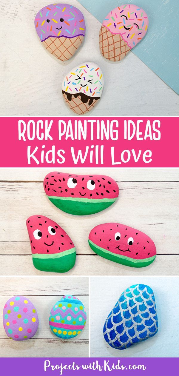 Creative Rock Painting for Kids