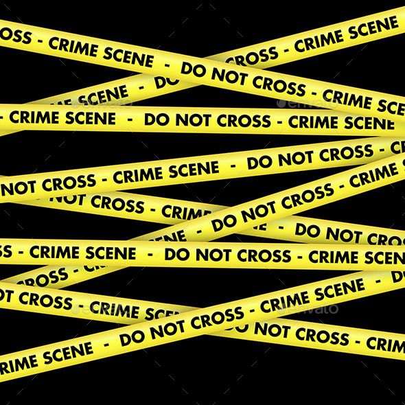 Crime Scene Tape Background