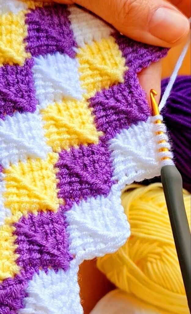 Crochet Beautiful Zigzag Stitch Tutorials More Images