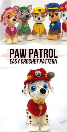 Crochet Paw Patrol Pattern HD Wallpaper