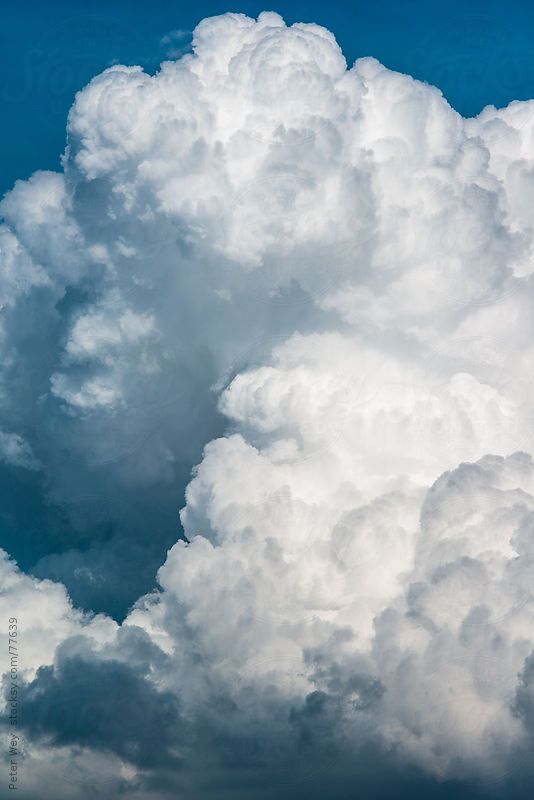 Cumulus Clouds By Stocksy Contributor Peter Wey Images