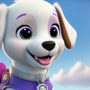Cute Female Puppies from Paw Patrol HD Wallpaper